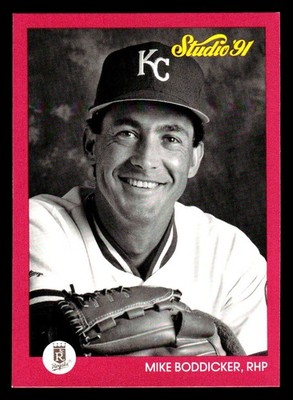 1991 Studio #61 Mike Boddicker Kansas City Royals
