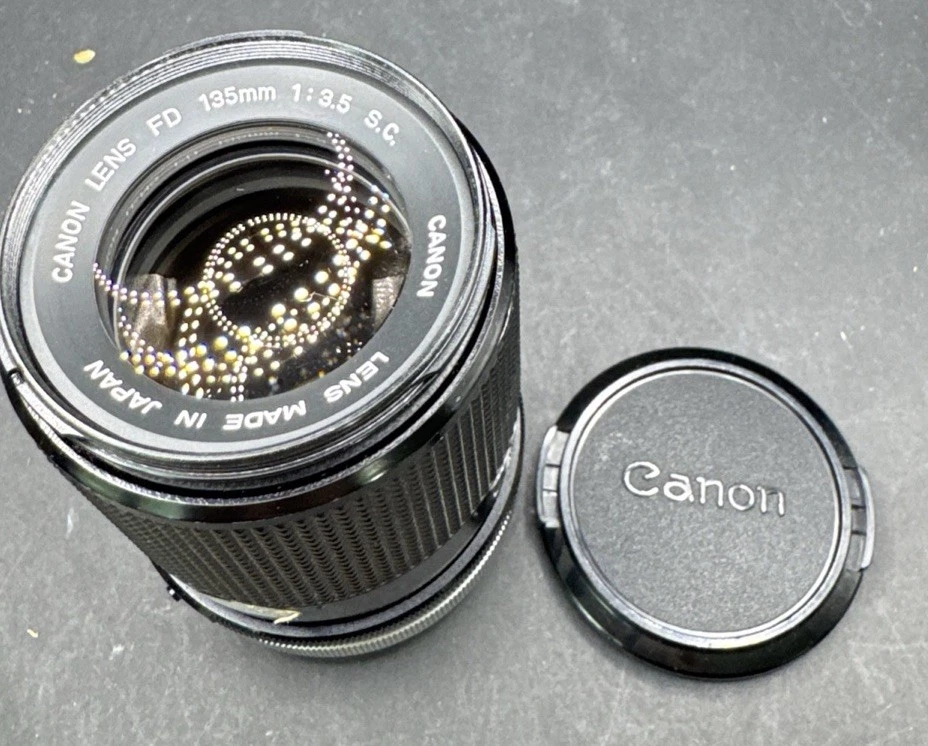 Canon FD f/3.5 Camera Lenses 135mm Focal for sale - eBay