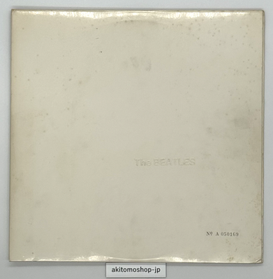The Beatles White Album Red Vinyl Japan AP-8570-71 No. A050169 w