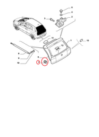 Hintere TüRdichtung Fiat Punto - Lancia Y Original 46768070