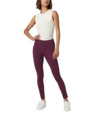 Hue Women's Mid-Rise Tech Pocket Grape Vine Leggings M