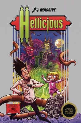 HELLICIOUS #1 VARIANT CVR C RICHARDSON VIDEO GAME HOMAGE MASSIVE