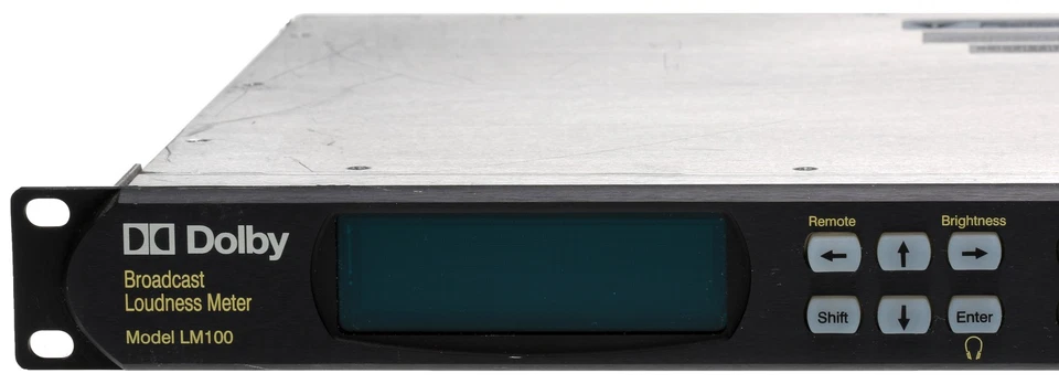 Dolby LM100 LUFS Loudness Meter Broadcast Streaming Podcast AES Digital & Analog - Image 3 of 4