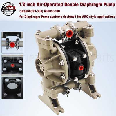 NEW Air-Operated Double Diaphragm Pump For Ingersoll Rand ARO 666053-388 1/2''