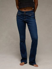 NWT American Eagle Next Level Low-Rise Kick Bootcut Jean