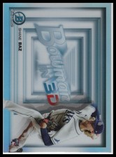 2022 Bowman Chrome Shane Baz In 3D #B3D-5 Tampa Bay Rays