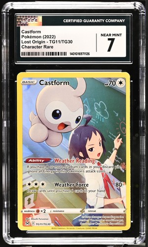 Castform graded CGC 7 for sale on eBay