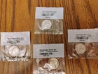 Washington Silver Quarters 25c Average Circulated 1959-D, 1961, 1963, 1964-D