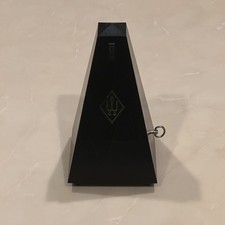Wittner 845161 Black Woodgrain Plastic Key Wound Metronome Germany - Tested