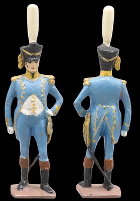 VERTUNNI Figurine OFFICIER TROUPE SHACO / antique toy soldier | eBay