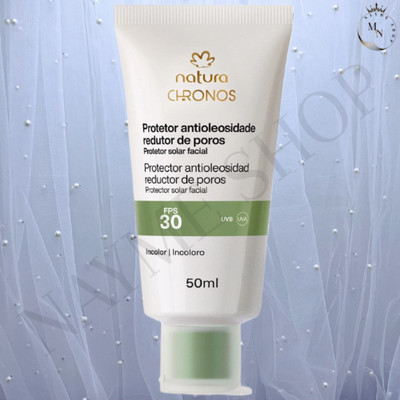 Natura Chronos Colorless Pore Reducing Anti-Oil Sun Protector  Protetor Solar