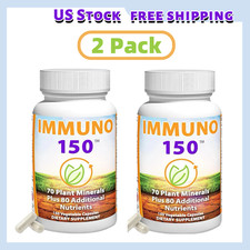 2PACK IMMUNO THE ULTIMATE MULTI VITAMIN, IMMUNE BOOSTER. 150 CAPSULES
