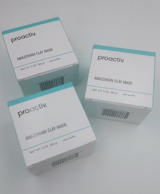 *FREE SHIP* 3 x Proactiv Amazonian Clay Mask 3 oz - Pore Purifier New Proactive 