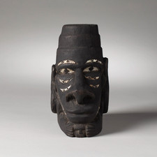 Solomon Island Canoe Prow Circa 1930 - 1950