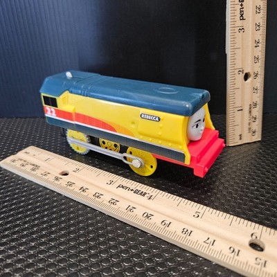 Mattel 2013 Thomas & Friends Motorized Trackmaster REBECCA TRAIN Engine WORKS!