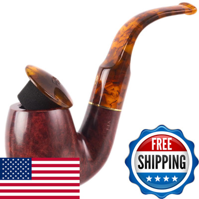 Savinelli Pipes Tortuga Collection - Turtle Shell Inspired Design Traditional