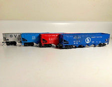 HO Scale Coal Hopper Cars Lot with Kadee Couplers