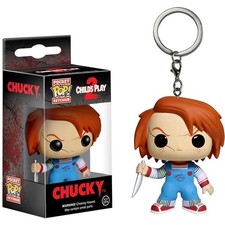 POP Funko Keychain: Horror - Chucky- Minifigura de Vinilo Coleccionable Llavero 
