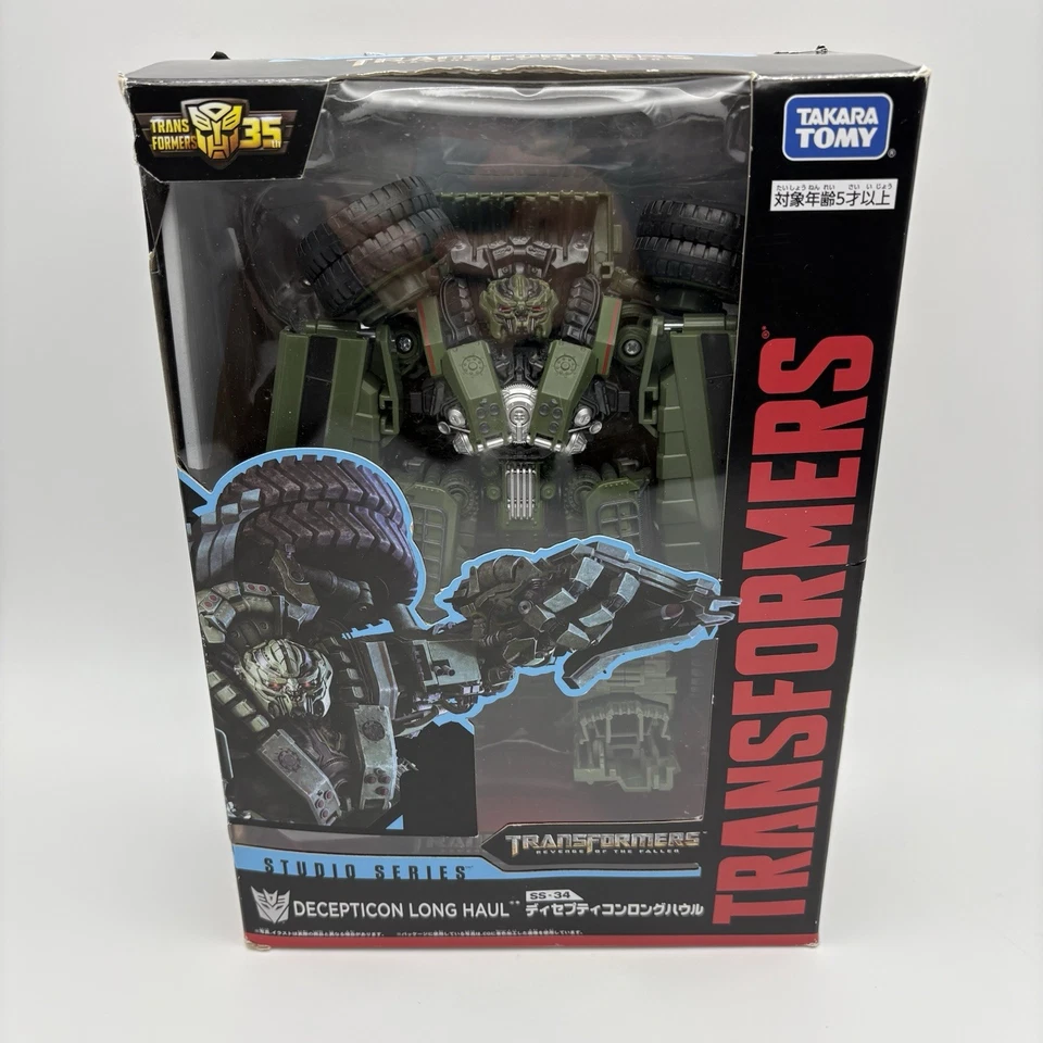 Transformers Ss-34 Decepticon Long Haul TAKARA TOMY Action Figure From Japan - Image 2 of 4