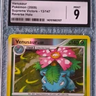 CGC 9 Venusaur 13/147 Supreme Victors Reverse Holo English 2009 Pokemon TCG