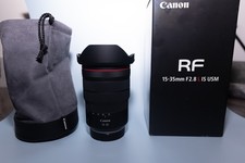 Used Canon RF 15-35mm f/2.8L IS USM Lens with Box and Bag