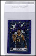 2020-21 Donruss Optic #10 Donovan Mitchell My House Purple