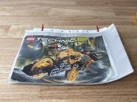 Lego Technic Power Robo Riders Set #8514 Complete w/ Canister And Manual