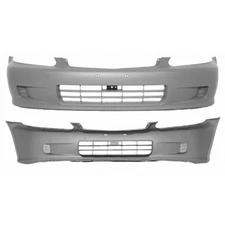 HO1000184 New Replacement Front Bumper Cover Fits 1999-2000 Honda Civic