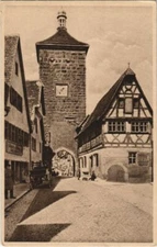 Old postcard postcard Rothenburg- Siebersturm GERMANY (1075301)