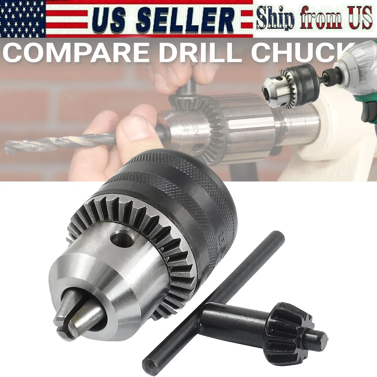 Heavy duty 2024 drill chuck