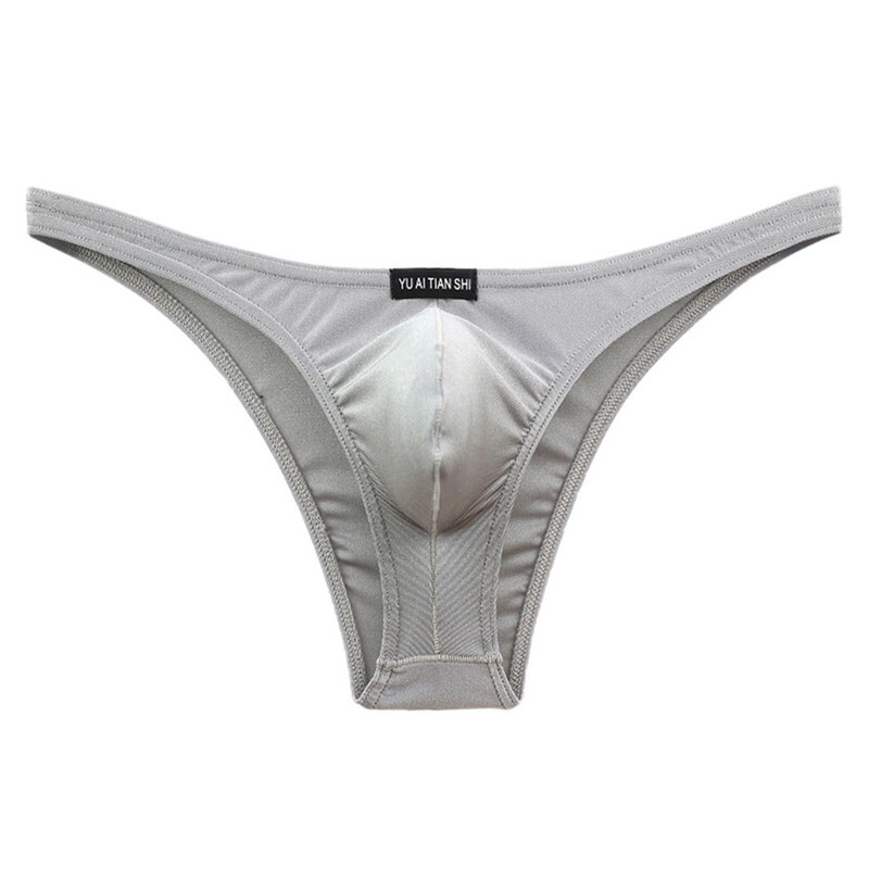 Men's Underwear Bikini Briefs Bulge Pouch Underpants Sexy Tback