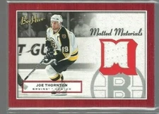 2005-06 Beehive Matted Materials #MMJT Joe Thornton (ref 72881)