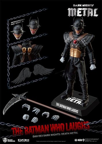 Beast Kingdom DAH-063 DC Dark Nights Death Metal The Batman Who Laughs Figur