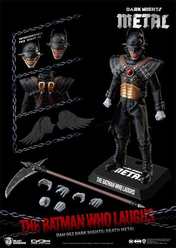 Beast Kingdom DAH-063 DC Dark Nights Death Metal The Batman Who Laughs Figure - Afbeelding 1 van 4