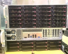 Supermicro CSE-847 X10DRi-T4+ Xeon E5-2620v v4 36 x 3.5" Bay 4U Storage Server