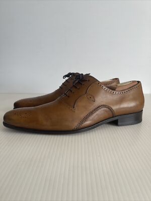 Mezlan MUNSTER Cognac. Size 13M Mezlan Munster Medallion Oxford Shoe - Cognac Brown - Size  main image 4
