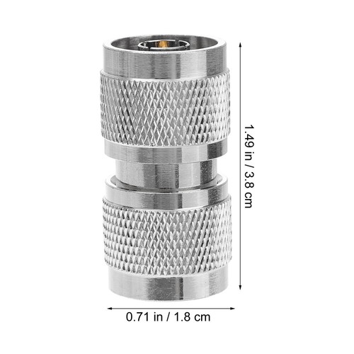 3pcs Cable Broadcast Portable Coax Coupler PL259 Adapter - Zdjęcie 4 z 10