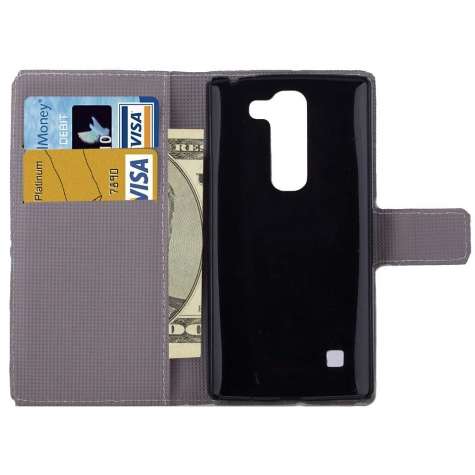 Custodia Per Smartphone LG Spirit Con Gufi Colorati Festa - Immagine 4 di 4