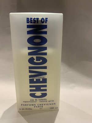 Best of Chevignon by Jacques Bogart 3.3 Oz EDT Spray New In Box 