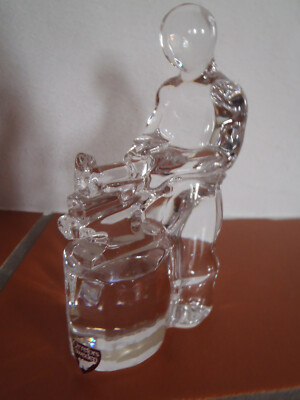 Schöne Orrefors Sweden ''SCHMIED'' GLASFIGUR