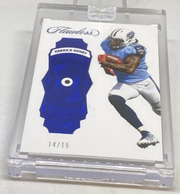 2017 Panini Flawless - Derrick Henry #96 Sapphire /15 for sale