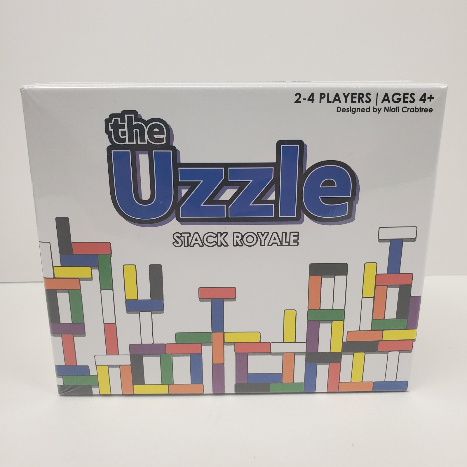 The Uzzle Stack Royale Card Board Game For Family Friends Sealed New