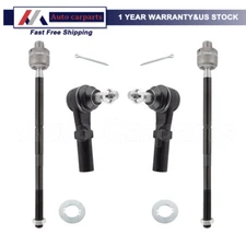 6pc Inner Outer Tie Rod Set Kit for Chrysler 300 Dodge Charger Magnum