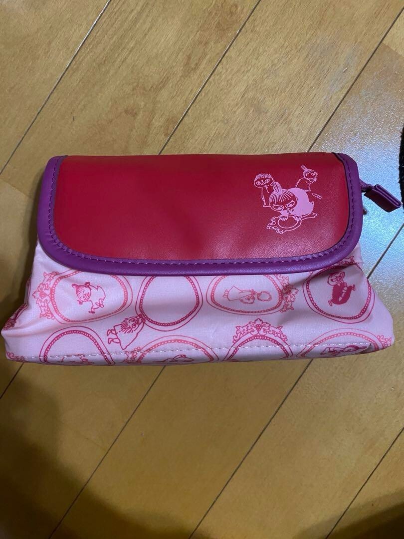 Japan Anime Moomin pouch orbis Red Pink fashionable items Last one only premium