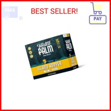 Twisted Palm Natural Pre-Rolled Wrap Palm Leaf | 2 Mini Roll Packs | 30ct Displa