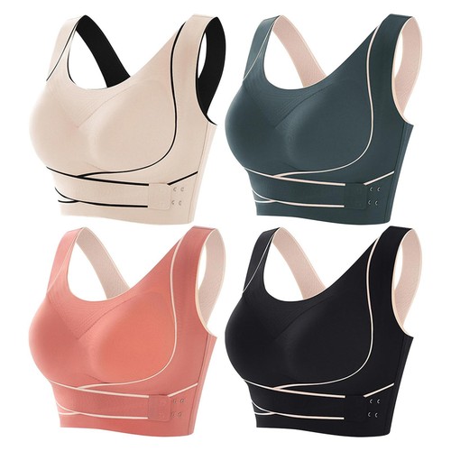 Kendally Bra Comfy Corset Bra Sport Bras Front Cross Seamless Bra