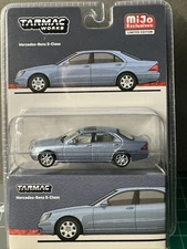 1:64 TramacWorks Mercedes-Benz S-Class Horizon Blue Metallic #T64G-072-BL