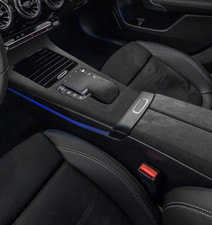 Passend für Mercedes Benz A-Klasse CLA ab 2021AMG Mittelkonsole Wildleder Cover Passend für Mercedes Benz A-Klasse CLA ab 2021AMG Mittelkonsole Wildleder Cover