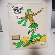Fashion Doll Vinyl Wardrobe Case by Miner 1960's