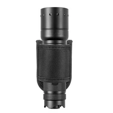 Flashlight Holster for Duty Belt, Open Top D Cell Compact Light Holder Case